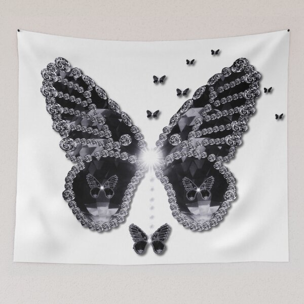 Item preview, Black And Grey Butterfly designed and sold by Luna Snaps.