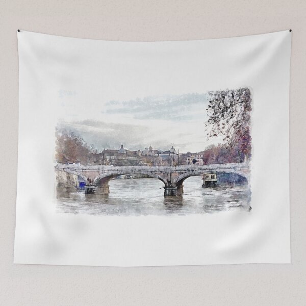 Item preview, Rome: Tiber River bridge designed and sold by Giuseppe Cocco.