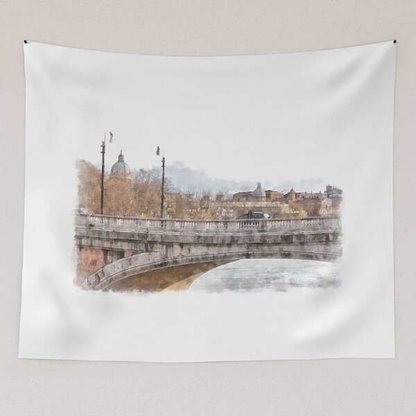 Item preview, Rome: Tiber River bridge designed and sold by Giuseppe Cocco.