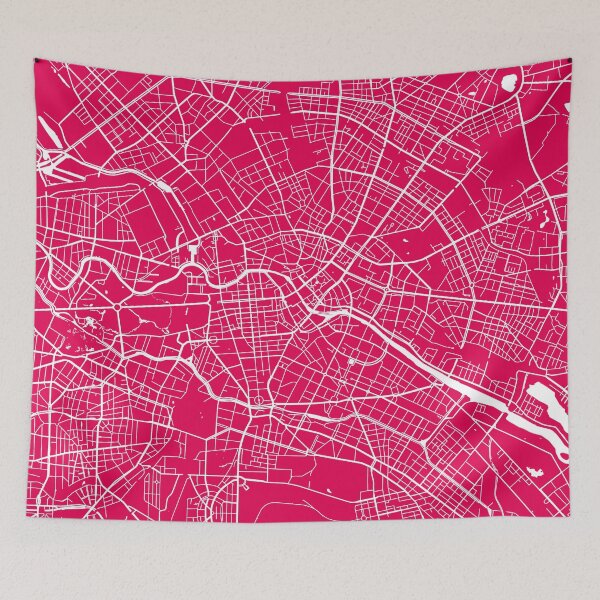 Item preview, Berlin map raspberry designed and sold by mapsart.