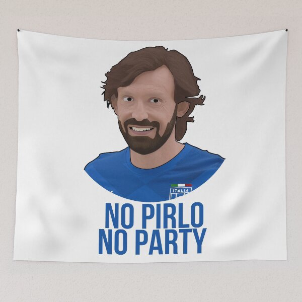Item preview, No Pirlo No Party designed and sold by SoccerKings.