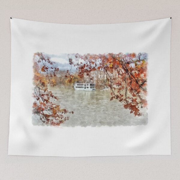 Item preview, Rome: Tiber River boat designed and sold by Giuseppe Cocco.