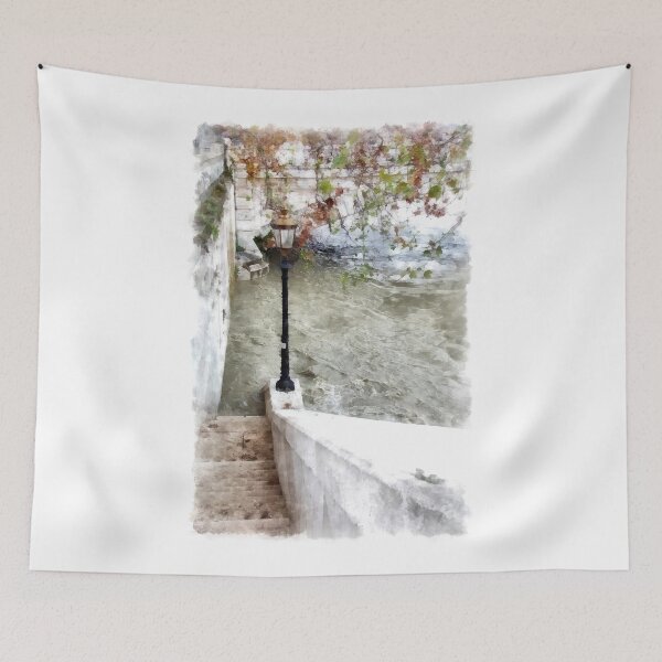Item preview, Rome: Tiber River street light designed and sold by Giuseppe Cocco.