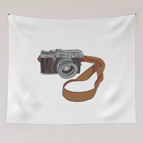Item preview, Vintage Camera Drawing Isolated designed and sold by patrimonio.
