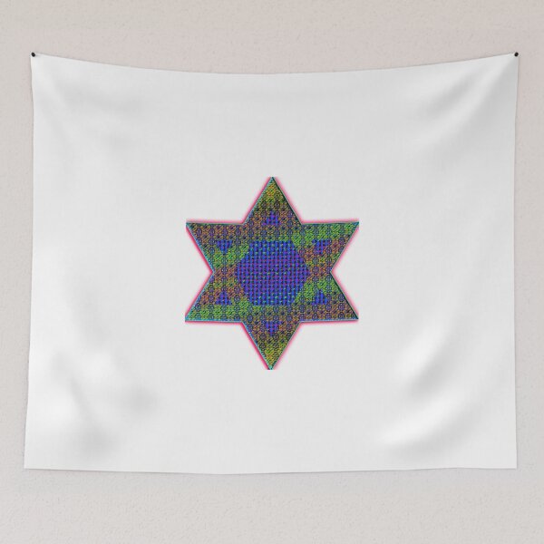 Item preview, Star of David Psychedelic designed and sold by Vinesh Chandrakant.