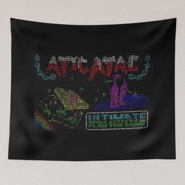 Item preview, Atic Atac retro gaming word art designed and sold by terlan.