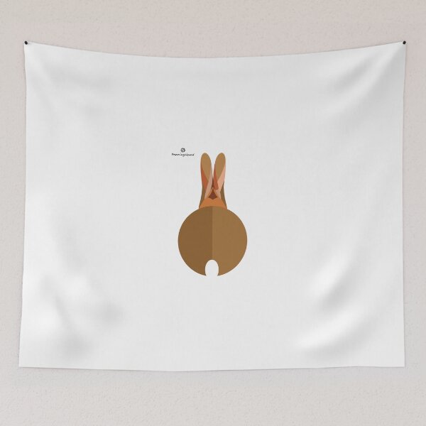 Item preview, rabbit minimalistic designed and sold by DreamingLizard.