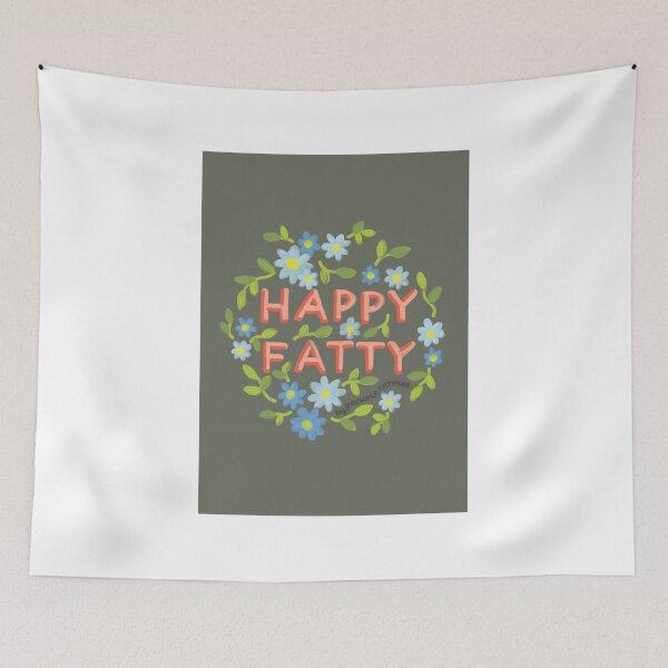 Item preview, Happy Fatty designed and sold by Rachele Cateyes.