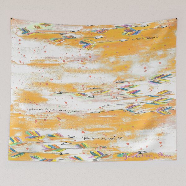 Item preview, Arrows Fly In An Orange Sky designed and sold by gretchenann.