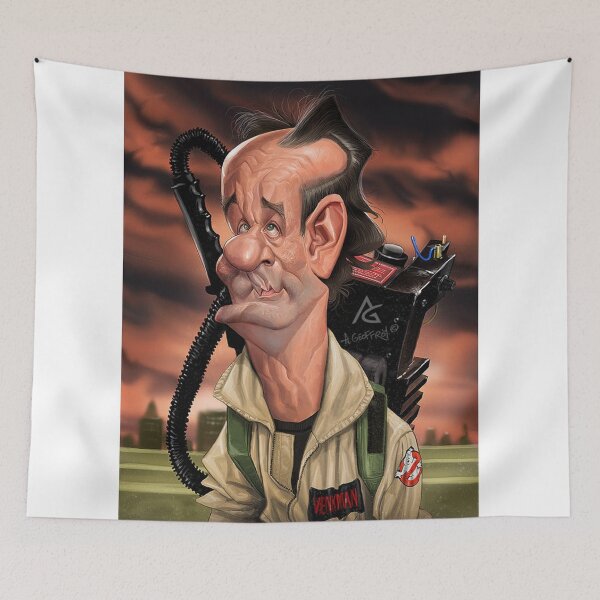 Item preview, Ghostbuster Caricatre Poster designed and sold by Marcuccio.