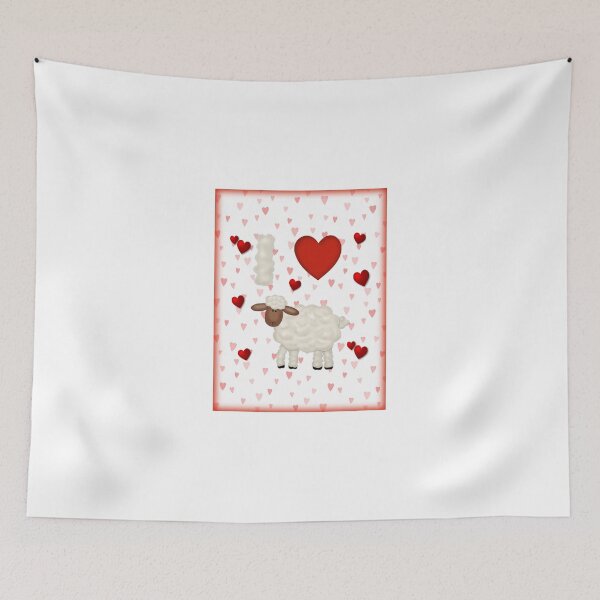 Aperçu de l'œuvre I Love Ewe  créée et vendue par Lallinda.