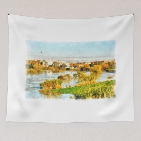 Item preview, Rome: Tiber River urban landscape designed and sold by Giuseppe Cocco.