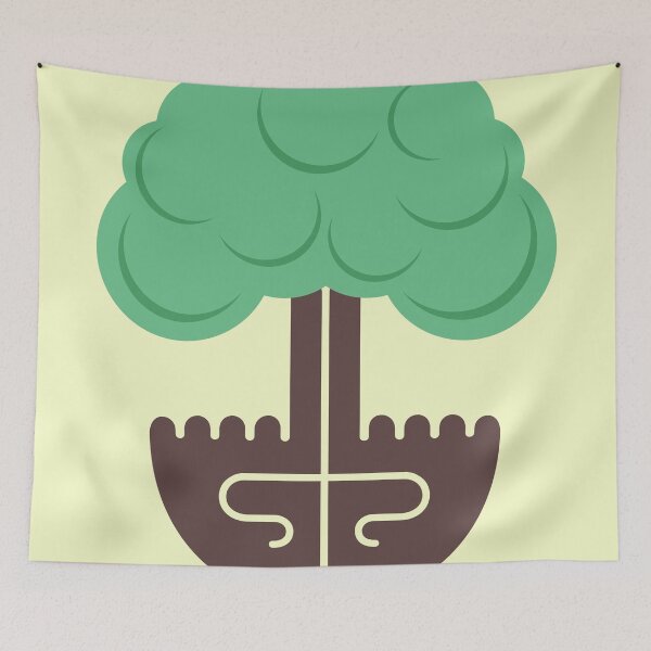 Item preview, creative hand tree design designed and sold by creativeaart.