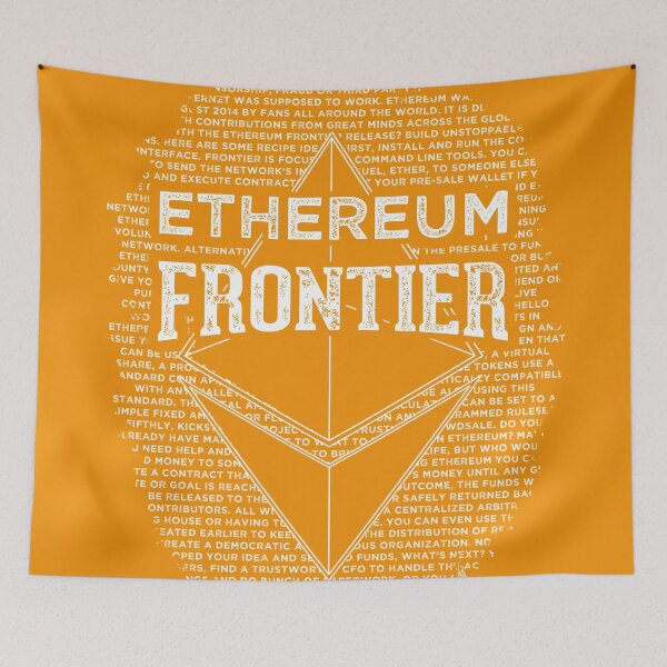 Item preview, Ethereum Frontier (orange) designed and sold by Andrea Beloque.