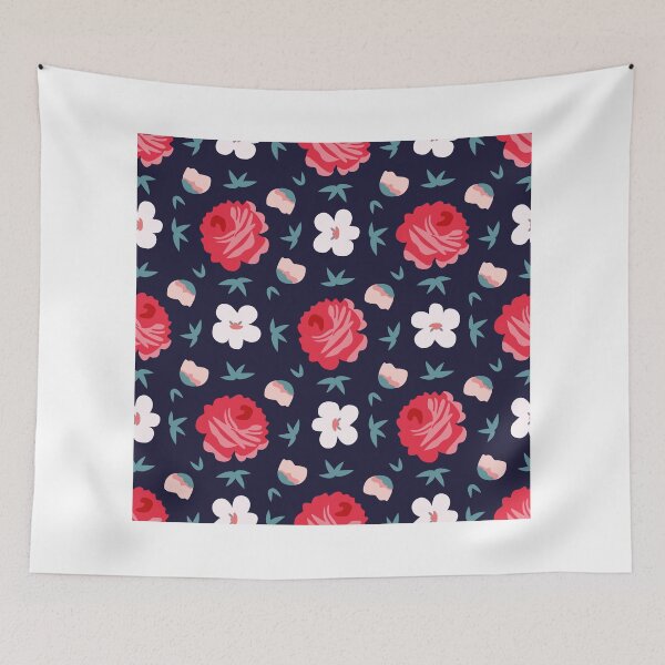 Item preview, Retro flowers designed and sold by Ihatethewinter.
