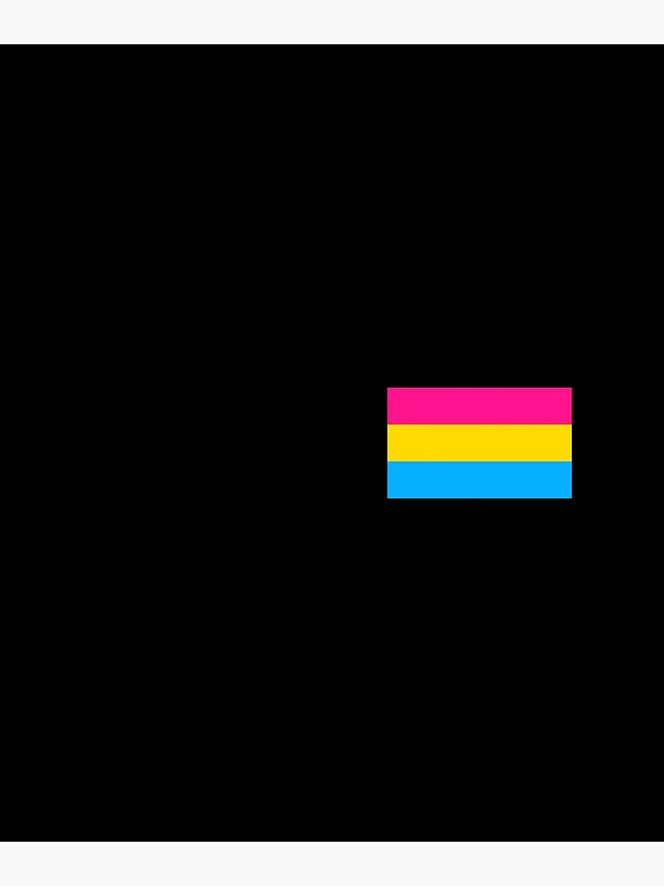 Pansexual Flag Design Lgbtq Pride T Idea Poster For Sale By Phoxydesign Redbubble 5157