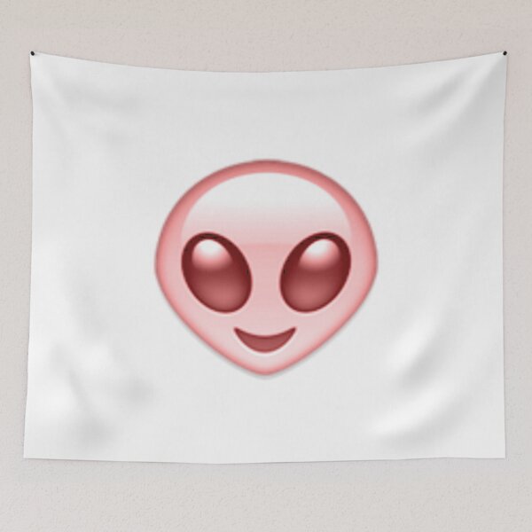 Item preview, Pink Alien Emoji designed and sold by tmntphan.