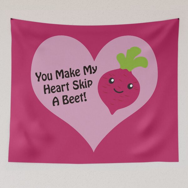Item preview, You make my heart skip a beet designed and sold by Hedgie Designs.