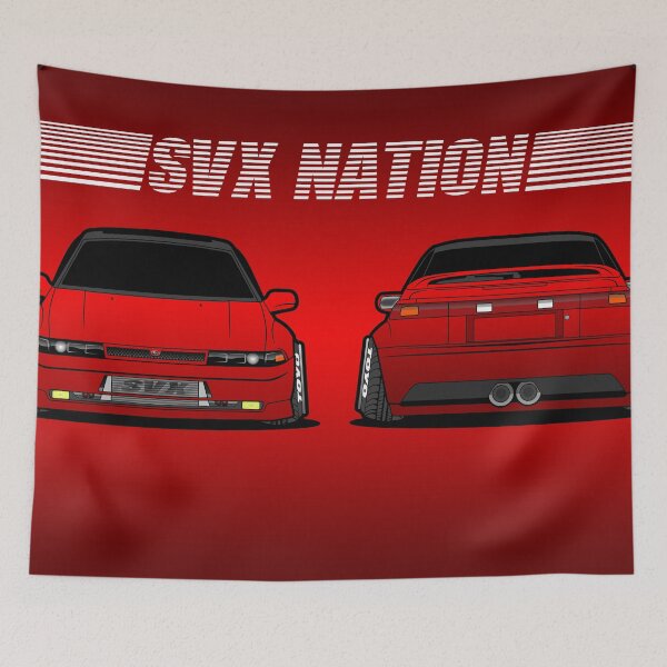 Item preview, Red SVX Nation Time Attack designed and sold by Svxnation.