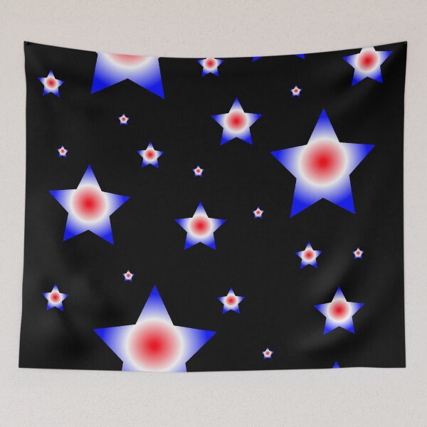 Item preview, Red, Blue, and White Stars designed and sold by Alienzombie13.
