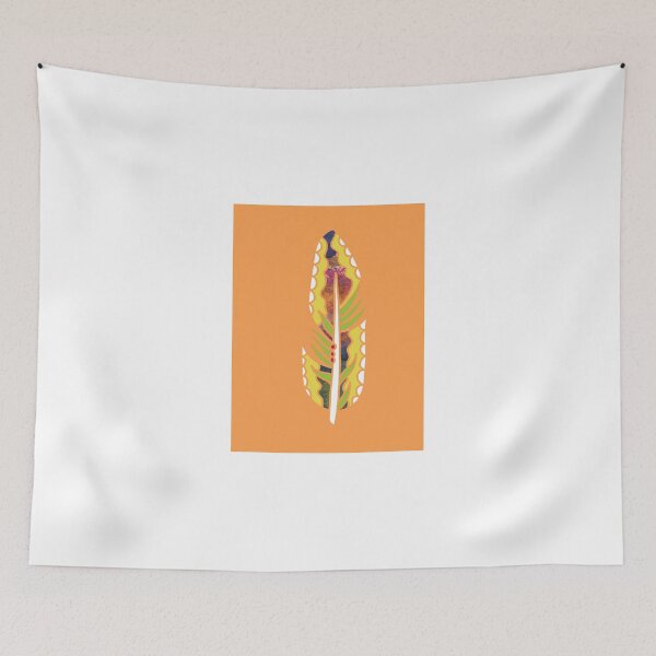 Item preview, Fun and Funky, Fanciful Patchwork Feather designed and sold by mspdgtt.
