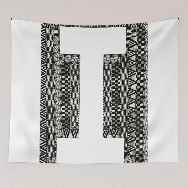 Item preview, Letter I and Patterns designed and sold by Alabaster-Ink.