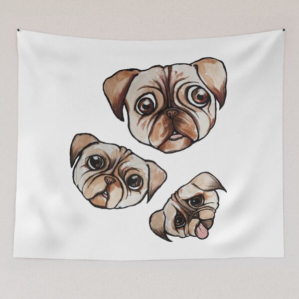 Item preview, Pugs pattern for a pug lover designed and sold by FrictionMaxxing.