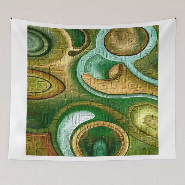 Item preview, Colorful wall by rafi talby designed and sold by RAFI TALBY.