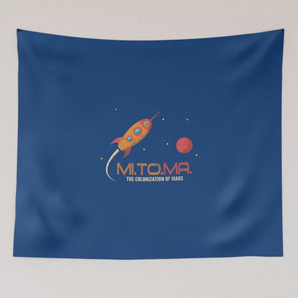 Item preview, Vintage Rocket - Mission to Mars designed and sold by ongadesign.