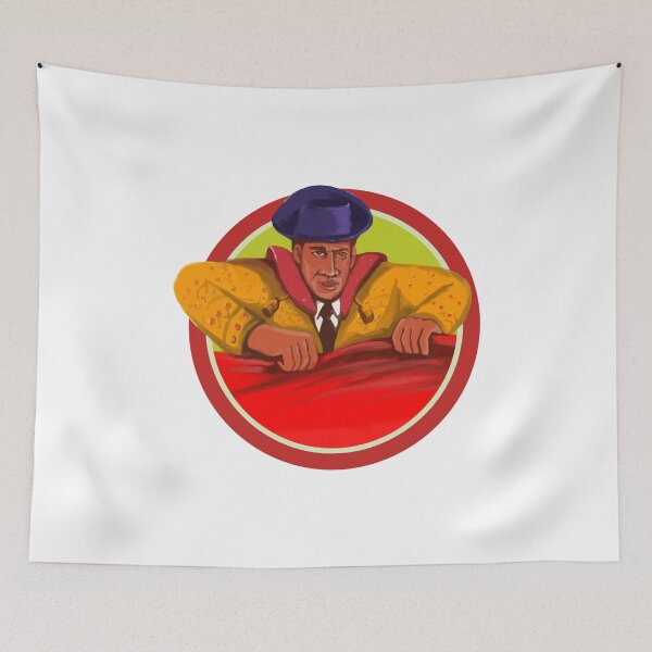 Item preview, Matador Cape Front Circle Watercolor designed and sold by patrimonio.