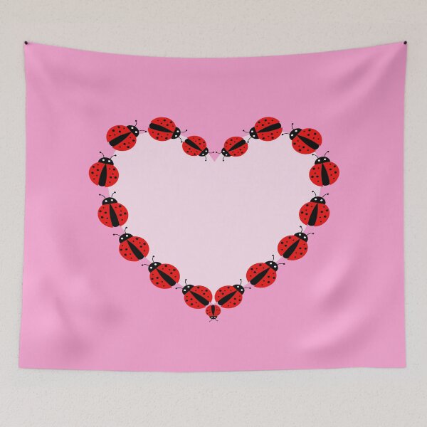 Item preview, Lady Bug Heart designed and sold by umeimages.