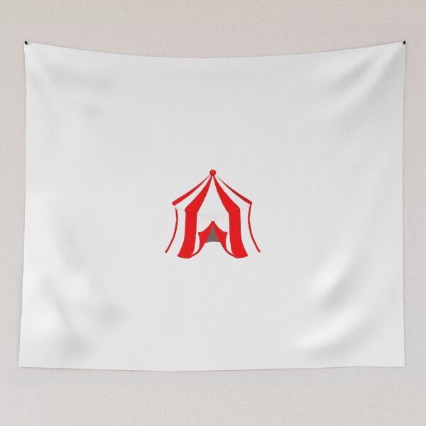 Item preview, Circus Tent in Red and White designed and sold by BeachBumFamily.