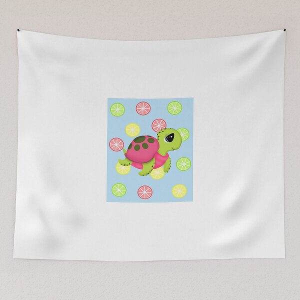 Item preview, Sea Turtle on Summer Citrus designed and sold by BeachBumFamily.