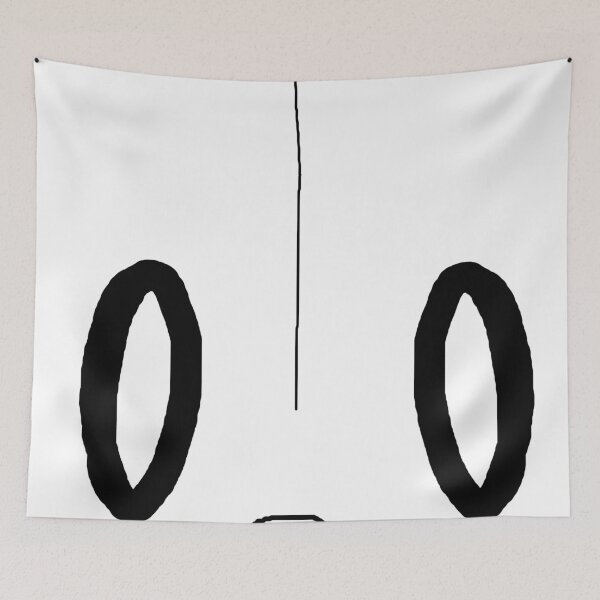 Item preview, Undertale Napstablook Face designed and sold by CraftyCatgirl.