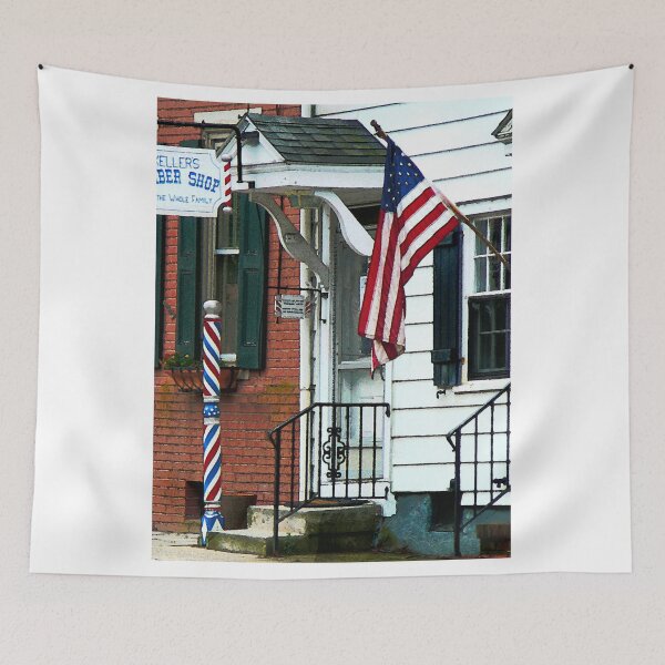 Item preview, Barber Shop Entrance designed and sold by Susan Savad.