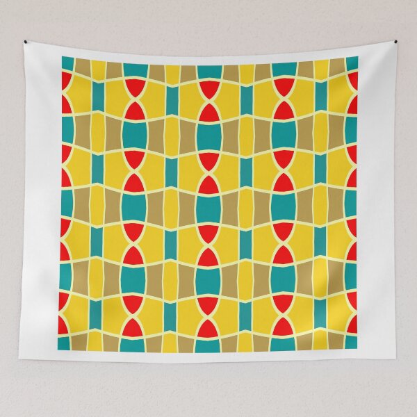Item preview, Colorful chains pattern designed and sold by lalylaura.