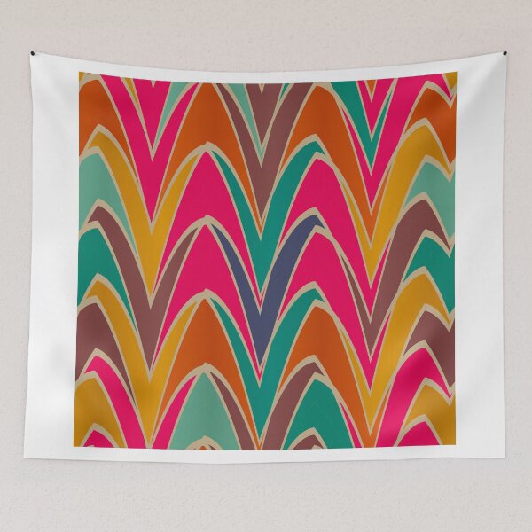 Item preview, Bent shapes in retro colors designed and sold by lalylaura.