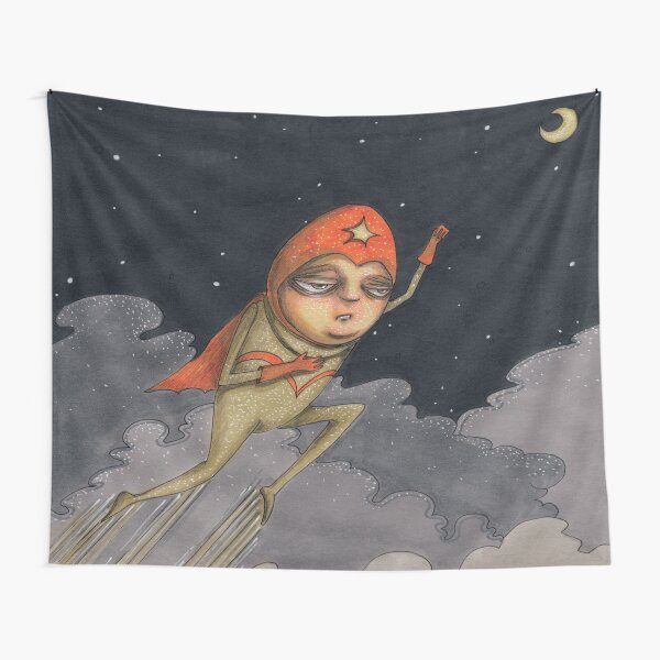 Captain Enthusiasm Tapestry