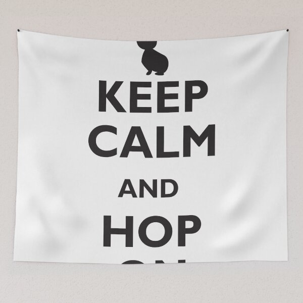 Item preview, Keep calm and hop on!  designed and sold by nektarinchen.