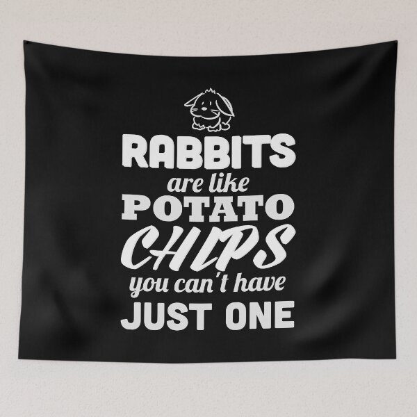 Item preview, Rabbits are like potato chips you can't have just one designed and sold by nektarinchen.