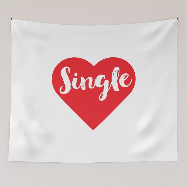Item preview, "Single" Heart designed and sold by HolidayShirts.