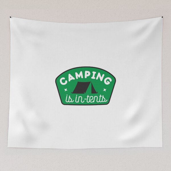 Item preview, Camping is in-tents designed and sold by nektarinchen.