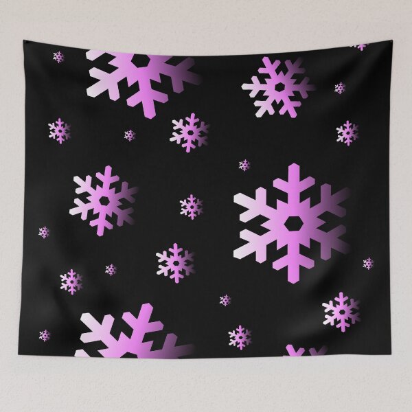 Item preview, Pink Snowflakes designed and sold by Alienzombie13.