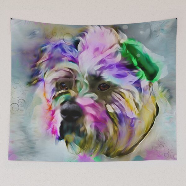 Item preview, Pastel Pup - Shih Tzu designed and sold by May Finch.