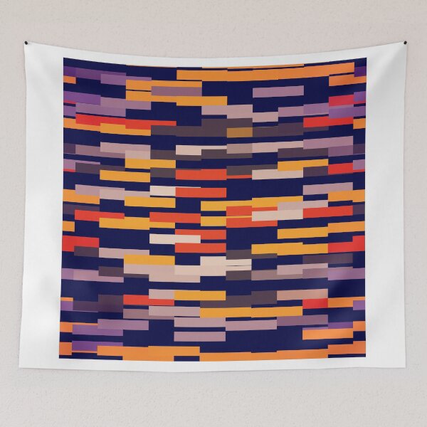 Item preview, Rectangles in retro colors designed and sold by lalylaura.