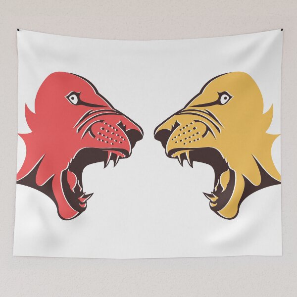 Item preview, angry lion design designed and sold by creativeaart.