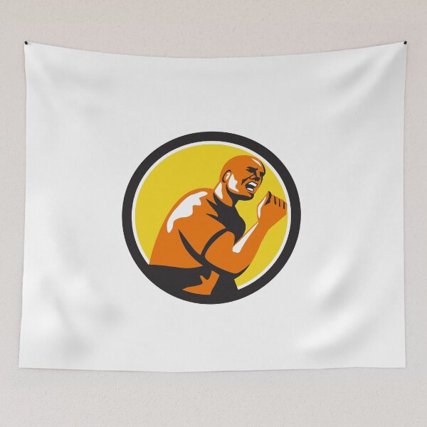 Item preview, Man Fist Pump Low Angle Retro designed and sold by patrimonio.
