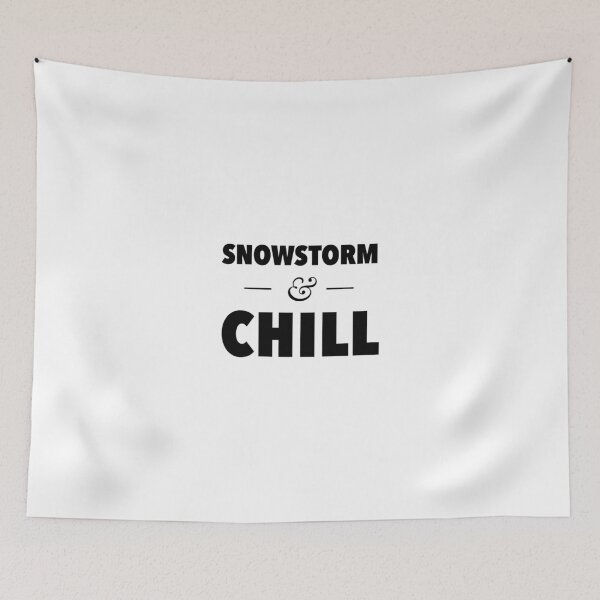 Item preview, Snowstorm and Chill designed and sold by typeo.