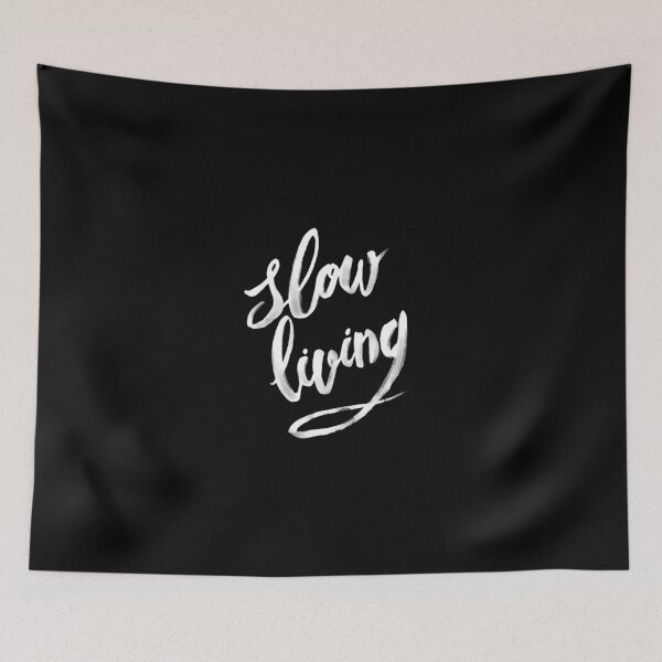 Item preview, Slow living - white designed and sold by medusadollmaker.