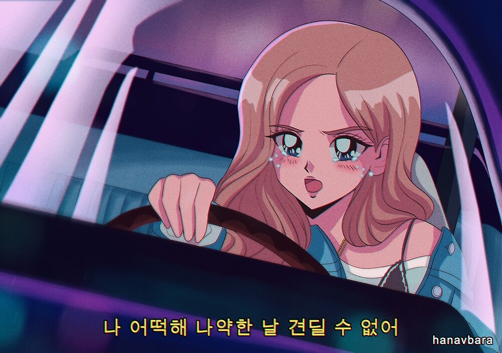  BLACKPINK  Ros  Kill  This Love  90 s anime by hanavbara 